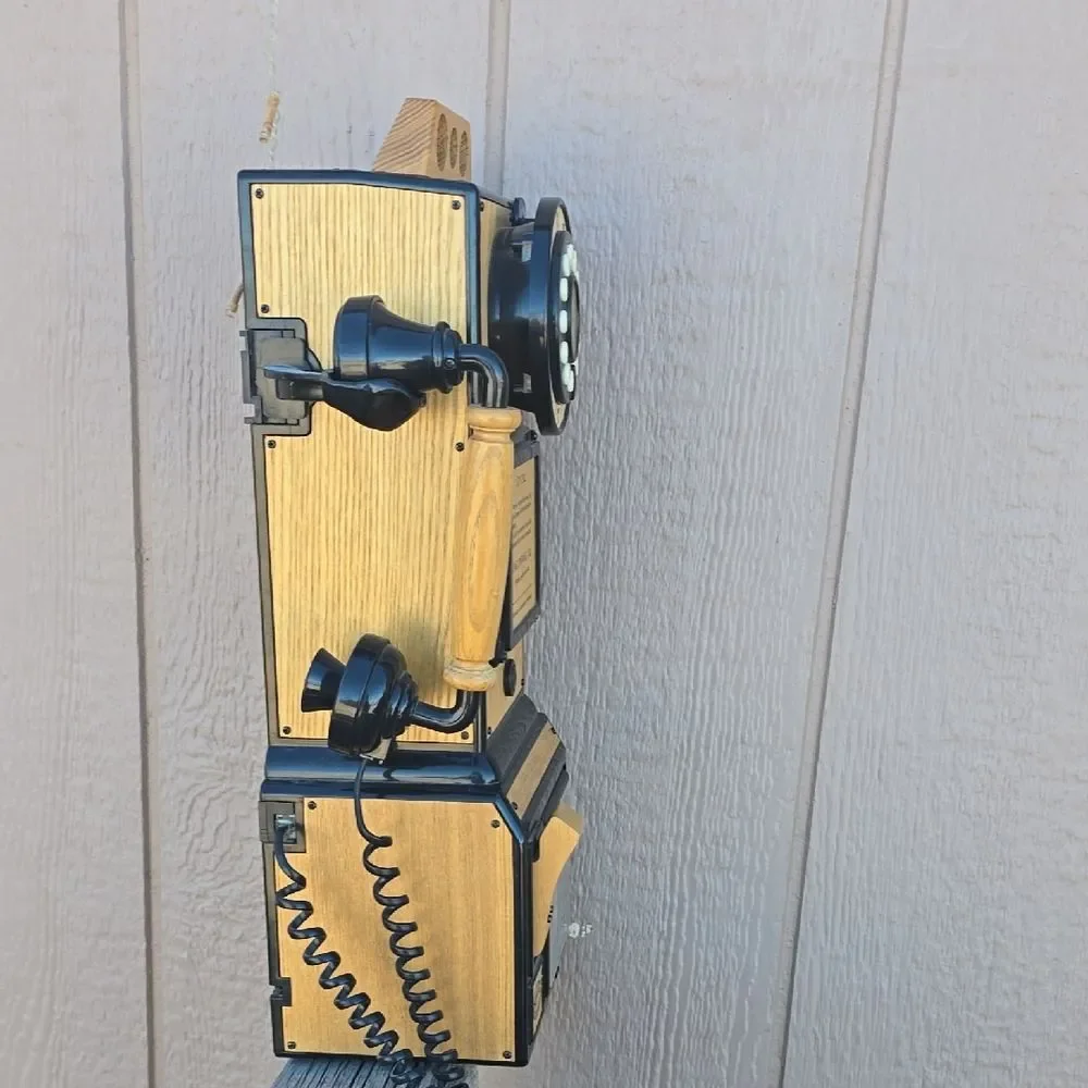 Retro Rotary Telephone Wall Clock • Spirit of St. Louis • 1920s Style